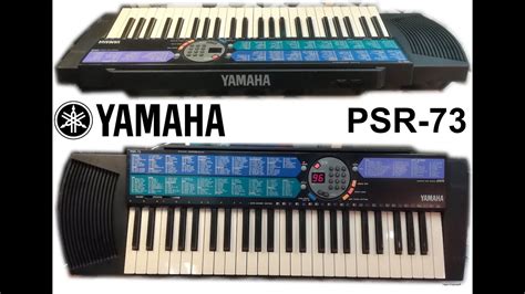 YAMAHA PSR 73 PSR 73 Sound And Styles Demonstration HiQ Sound YouTube