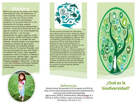 Triptico Biodiversidad Pdf Biodiversidad Naturaleza Porn Sex Picture