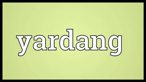 Yardang Meaning - YouTube