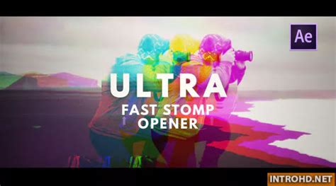 Videohive Ultra Fast Stomp Opener Free After Effects Templates