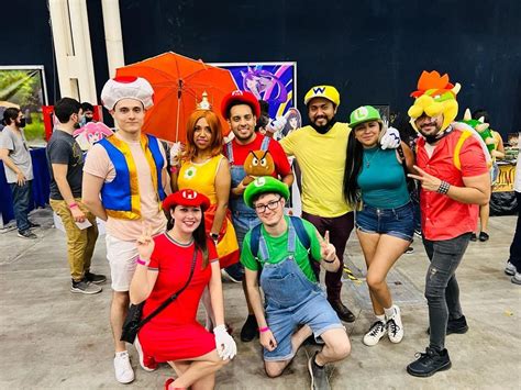 Cosplay Toad Princesa Daysi Mario Bros Wario Bowser Lugy Amigos Toad