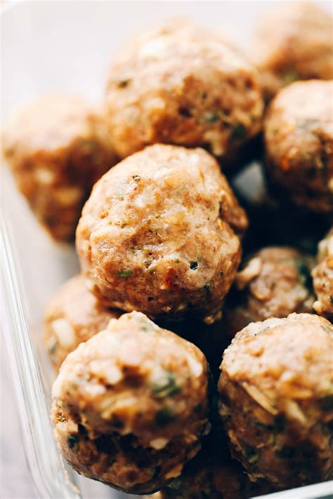 Turkey Sausage Meatballs In Sage Cream Sauce Paleo Gluten Free