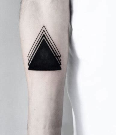 Top 50 Triangle Tattoo Designs with Meanings