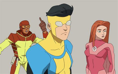 Rex Splode, Invincible, and Atom Eve : r/Invincible