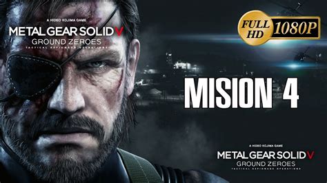 Metal Gear Solid V Ground Zeroes PS4 Side Op Mission 4 Walkthrough