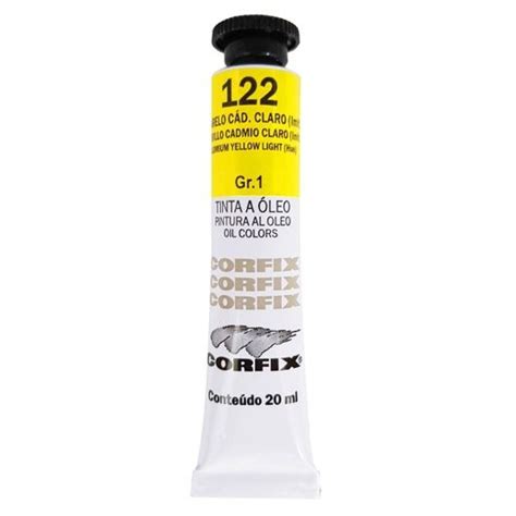 Tinta Oleo Corfix Gr Amarelo Cadmio Claro Imit Ml