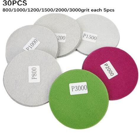 Silicon Carbide Sanding Discs Wet And Dry Pcs Inch Grit