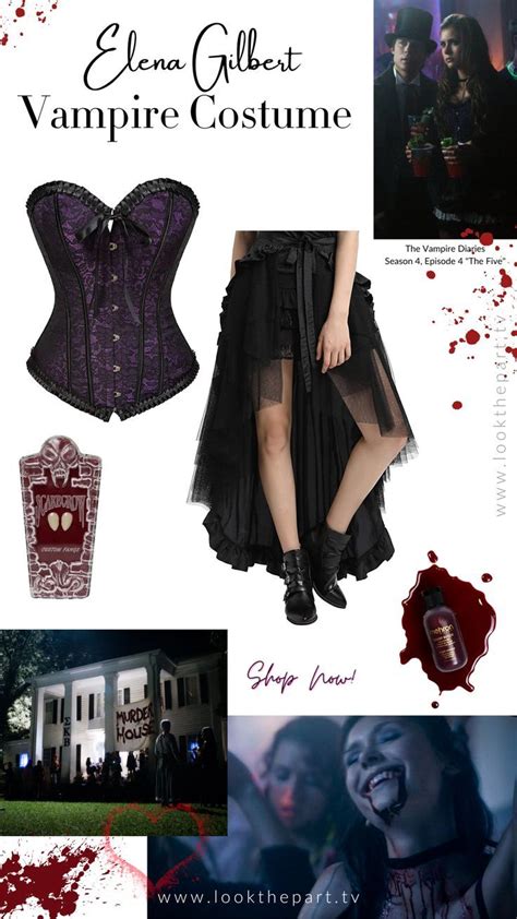 Tvd Vampire Costume Shop Now At Look The Part Vampire Halloween