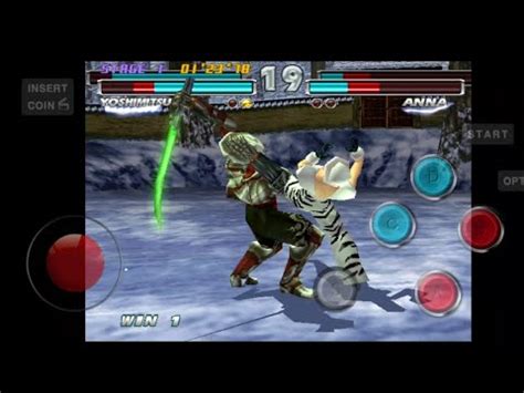 Tekken Tag Tournament Arcade Yoshimitsu Sword Bash Throw On Anna