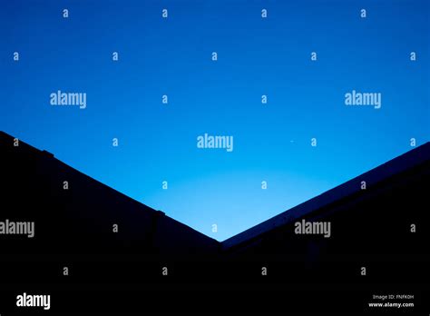 Evening sky colors Stock Photo - Alamy