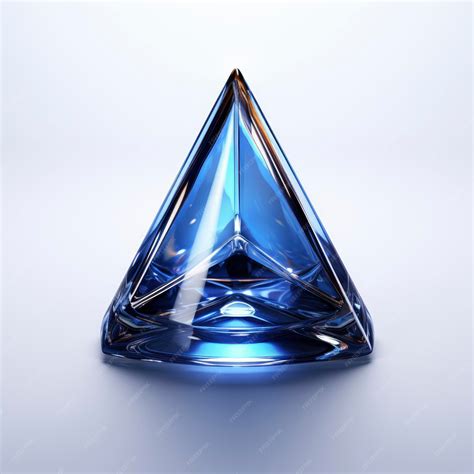 Premium AI Image | Blue Background 3D Geometric Shapes Glassmorphism ...