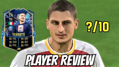 MARCO VERRATTI 94 TEAM OF THE SEASON PLAYER REVIEW FIFA 23