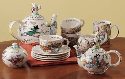 witch and the city: Alice in wonderland tea set