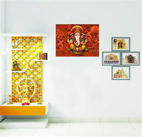 Multicolor Lord Ganesha New Modern Art D D Lenticular Pictures At Rs