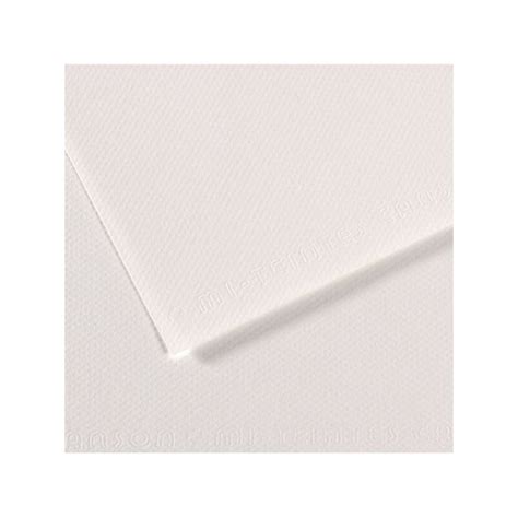 CANSON Manipack De 25 Feuilles Papier Dessin MI TEINTES 160g 50x65cm Blanc