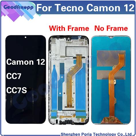 For Tecno Camon Cc Cc S Lcd Display Touch Screen Digitizer Assembly