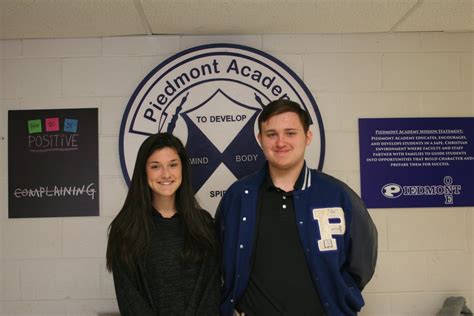 Piedmont Academy announces valedictorian, salutatorian - The Covington News