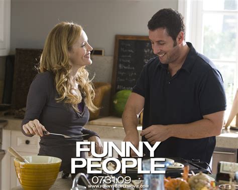 Leslie & Adam Sandler in Funny People - Leslie Mann Wallpaper (19230461 ...