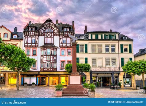 The War Memorial On The In Bad Homburg Germany Editorial Stock Image