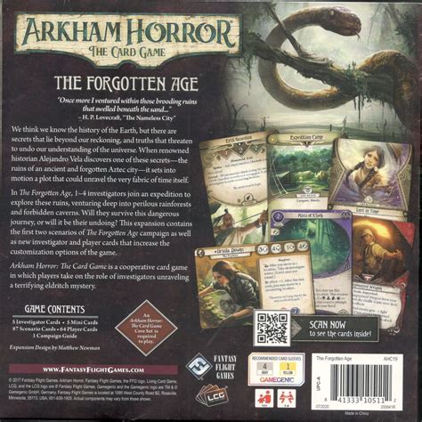 Arkham Horror The Card Game Nathaniel Cho Investigator Starter Deck