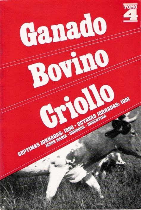 GANADO BOVINO CRIOLLO 4 ORIENTACION GRAFICA EDITORA