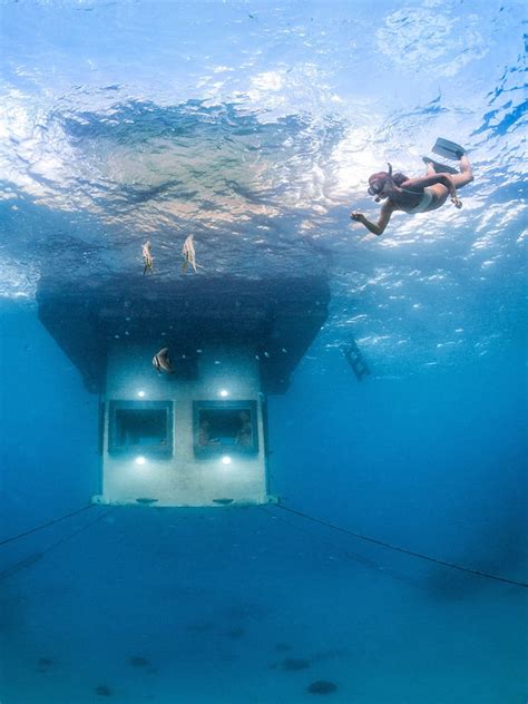 11 Coolest Underwater Hotels In The World Photos Condé Nast Traveler