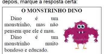 Ano Texto O Monstrinho Dino De Elis Ngela Terra