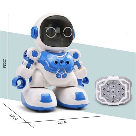 Bleu Robot T L Command Intelligent Avec Pigments Musique Ociamique