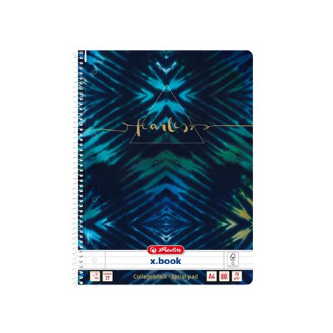 Herlitz Spiralblock A New Batik Fearless