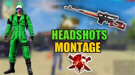 Best Headshots Montage Op Killing Highlights Free Fire