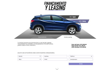 Honda / HR-V / Website on Behance