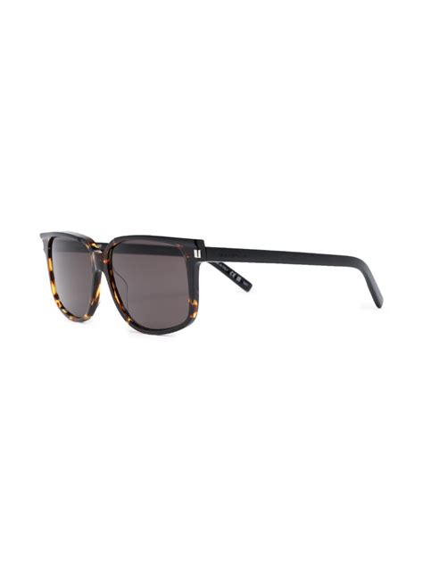 Saint Laurent Eyewear Sl 560 Square Frame Sunglasses Farfetch