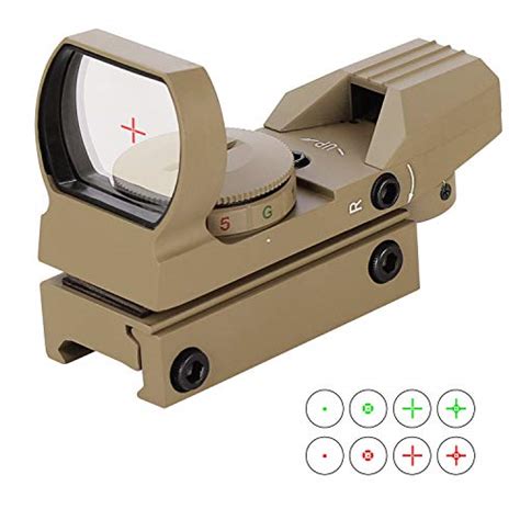 Esslnb Red Green Dot Sight Reflex Sight Scope With Reticles And