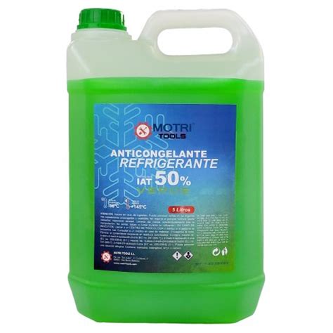 Anticongelante Refrigerante Verde Anticongelante