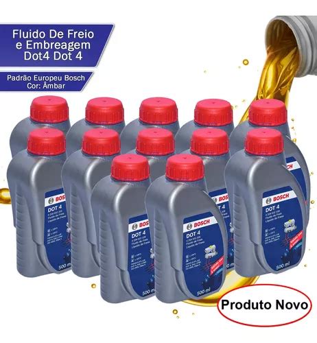 Kit Fluido Oleo De Freio Dot Original Bosch Ml