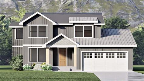 Two Story 4 Bedroom Stratton Home Floor Plan