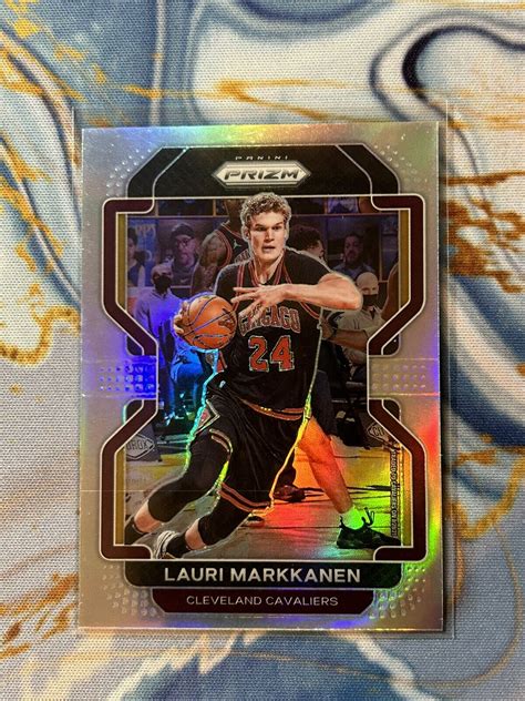 Lauri Markkanen Panini Prizm Silver Holo Sp Cleveland