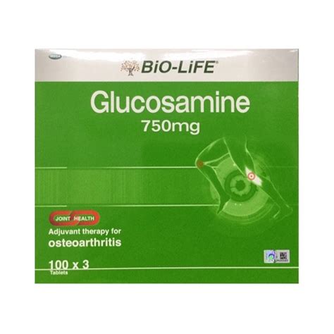 Bio Life Glucosamine 750mg 100s X 3 Triple Pack Shopee Malaysia