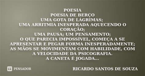 Ricardo Santos De Souza Frases Inspiracionais Pensamentos Poesia