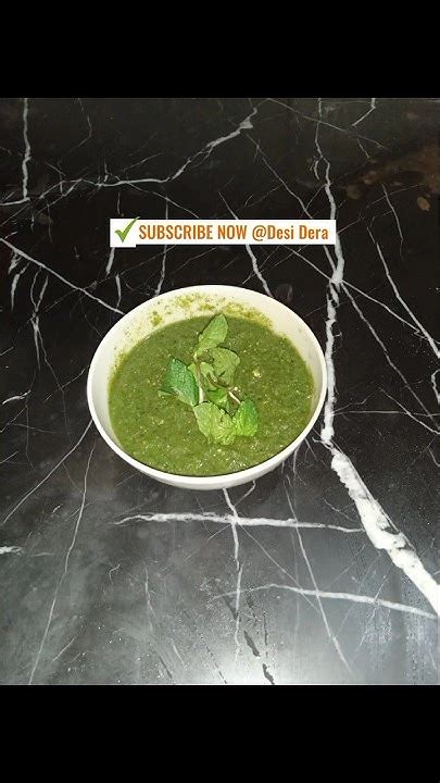 Refreshing Chutney For Everyday Use In Ramzan Desidera9756 Foryou