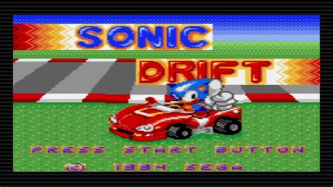 Sonic Mega Collection Plus Sonic Drift Longplay Tails Youtube