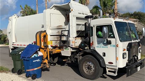 City Of Corpus Christi Peterbilt New Way Sidewinder Garbage Truck