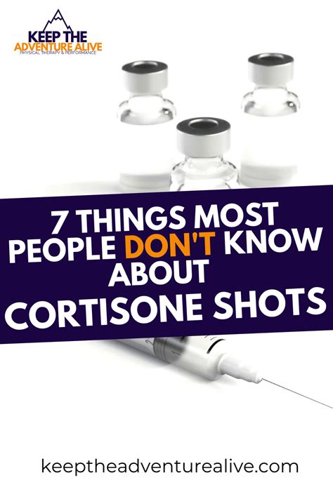 7 Things Most DON T KNOW About A Cortisone Shot In The Knee Keep The