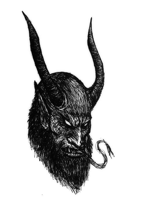 The Krampus By Thirteenthman On Deviantart Krampus Scary Art