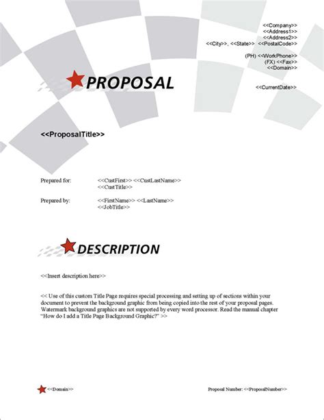 Proposal Pack In Motion 6 Software Templates Samples