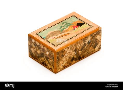 chinese wooden puzzle box Stock Photo - Alamy