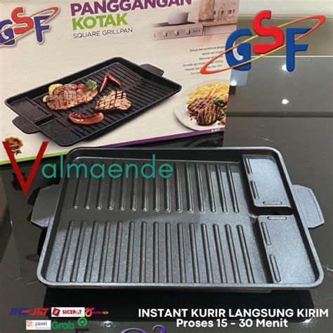 Jual Grill Pan Panggangan BBQ Anti Lengket GSF 4517 Yakiniku Bulgogi