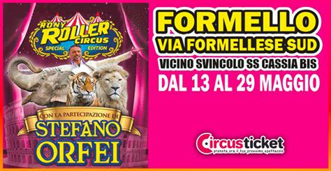 Circo Rony Roller A Formello Biglietti Scontati Prenota Online