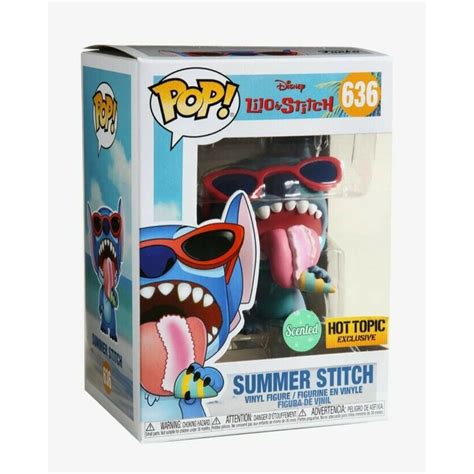 Funko Disney Lilo Stitch Pop Summer Stitch Scented Hot
