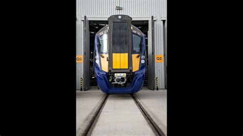 Scotrail S Brand New Hitachi Class 385 Trains Interior Unveiling Youtube